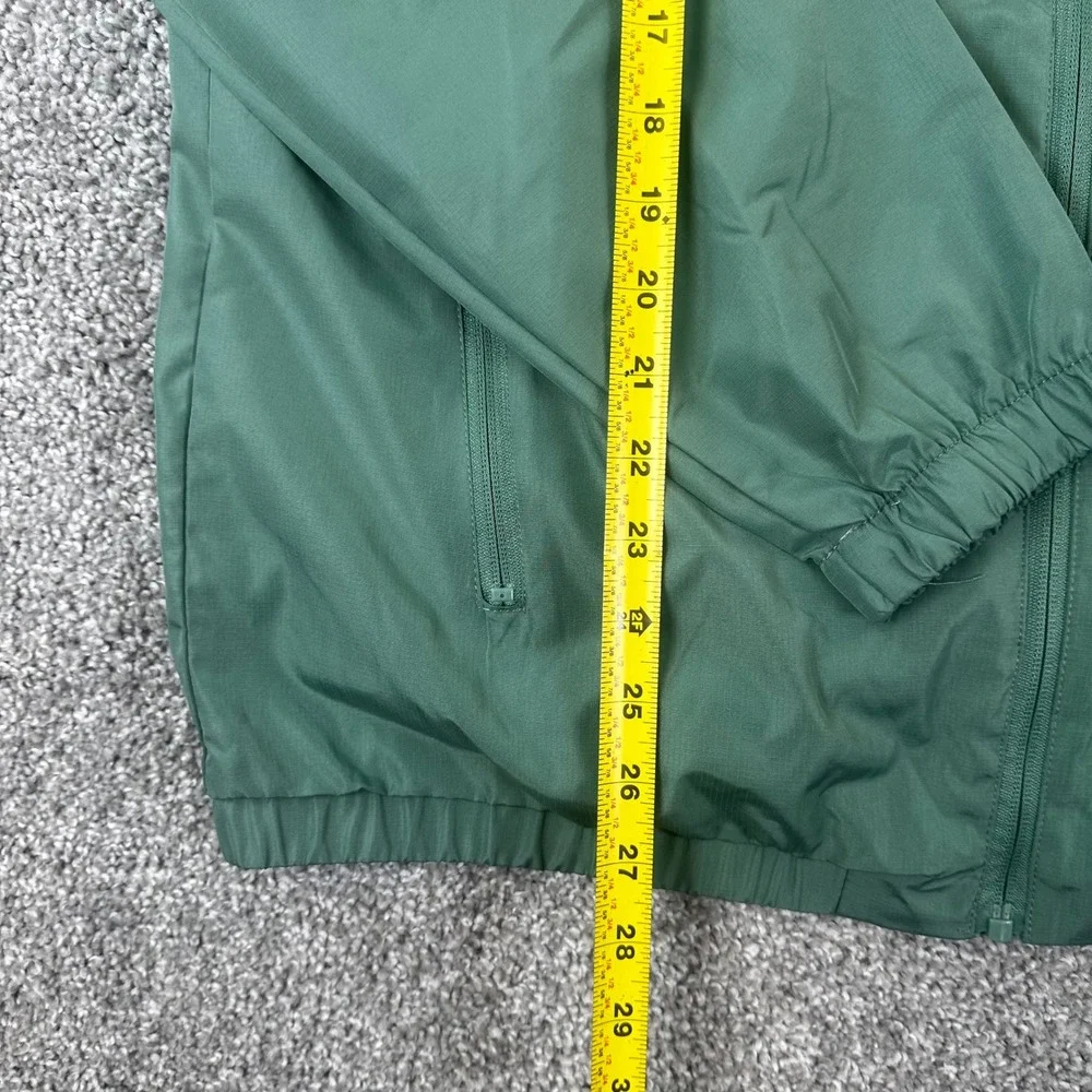 Quiksilver Windbreaker Men Medium Hedge Green DryFlight Hooded Jacket NWT